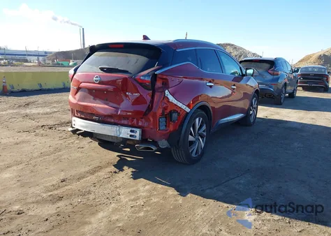 2019 Nissan Murano Sl z USA, uszkodzony, nr VIN 5N1AZ2MS9KN142544